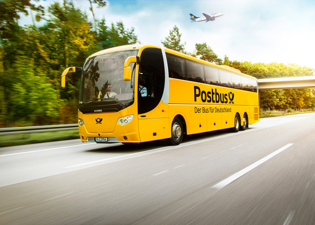 Wird bald öfter auf heimischen Straßen zu sehen sein: der Postbus der Deutschen Post AG. | Foto: Deutsche Post AG