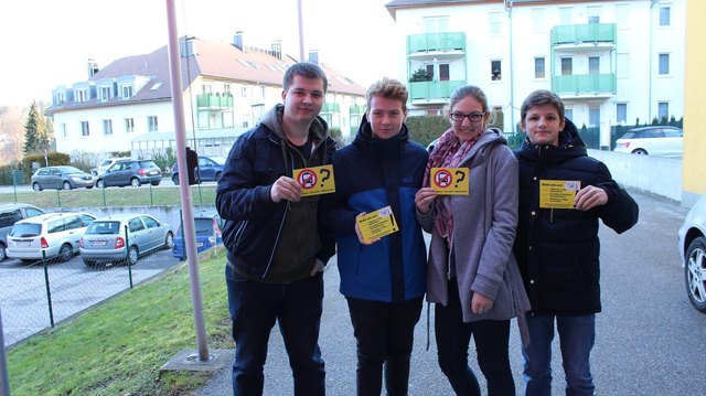 Setzen sich für bessere öffentliche Verbindungen ein: Thomas Tweraser, Johannes Wotawa, Alexandra Trnka und Nikolaus Bruckbauer