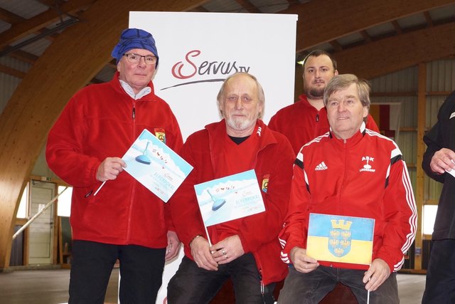 Das Loosdorfer Team aus dem Bezirk Melk: Leopold Gruber, Gerhard Mücke, Michael Hager und Willi Meyr