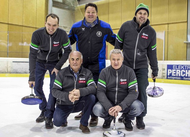 Team Habidere GH Trunk 1 aus Spittal an der Drau: (v.l.n.r.) Florian Trunk, Josef Hassler, Robert Krethen und Horst Ritscher