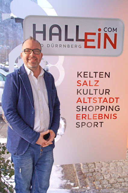 Rainer Candido ist seit 2. Jänner 2016 Geschäftsführer des Halleiner Tourismusverbandes.
