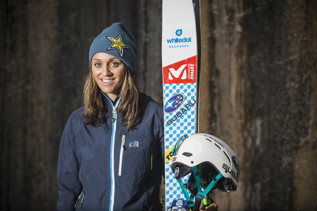 Eva Walkners Ziel bleibt die Titelverteidigung ihres Freeride-Weltmeistertitels.