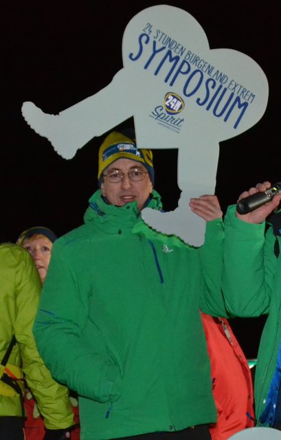 Josef Burkhardt, einer der Veranstalter