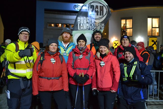 Die Südburgenländer starten gemeinsam bei der "24 Stunden Burgenland Extrem Tour"