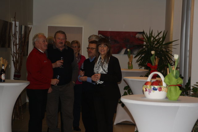 Beim Neujahrsempfang