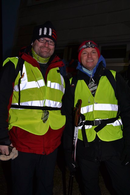 Wolfgang & Christian aus Eisenstadt sind bereit für den "Walk" um den See