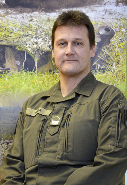Der Amaliendorfer Thomas Bauer wurde zum Vizeleutnant befördert. | Foto: Gerald Grestenberger