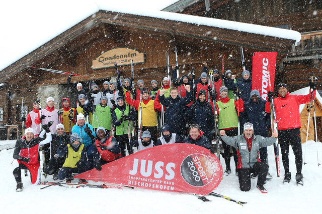 Die Mannschaft des FC Liefering absolvierte ein Langlauftraining am Tauern. | Foto: Sport Juss