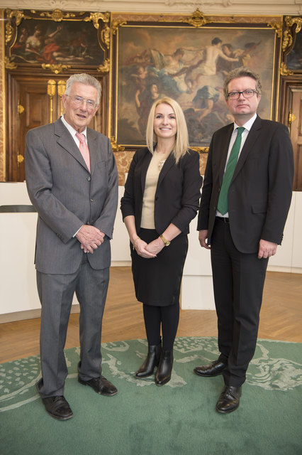 Startschuss: Honorarkonsul Gerold Ortner, Gesundheitsministerin Lodz Jolanta Zieba-Gzik und LR Christopher Drexler (v. l.) | Foto: Fischer