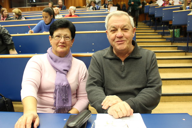 Fast immer bei MINI MED: Margit und Siegmund Stolz