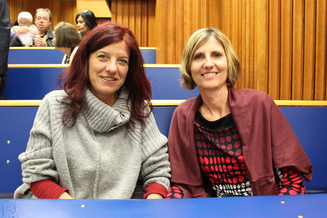 Waren besonders am Thema interessiert: Grete Takacs und Renate Hernegger