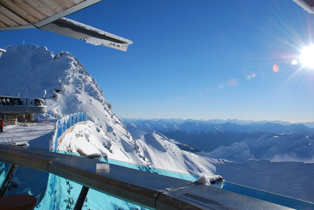 herrliche 360°-Aussicht auf 3.000 Meter Höhe in Hochgurgl