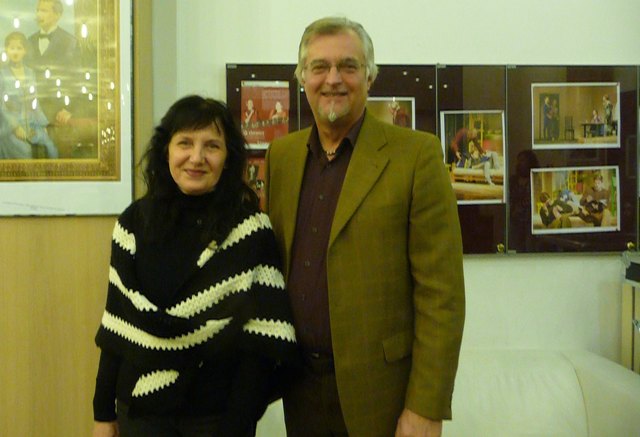 SPÖ-Clubobfrau Silvia Drechsler mit GR Leopold Oswald genossen den Abend.