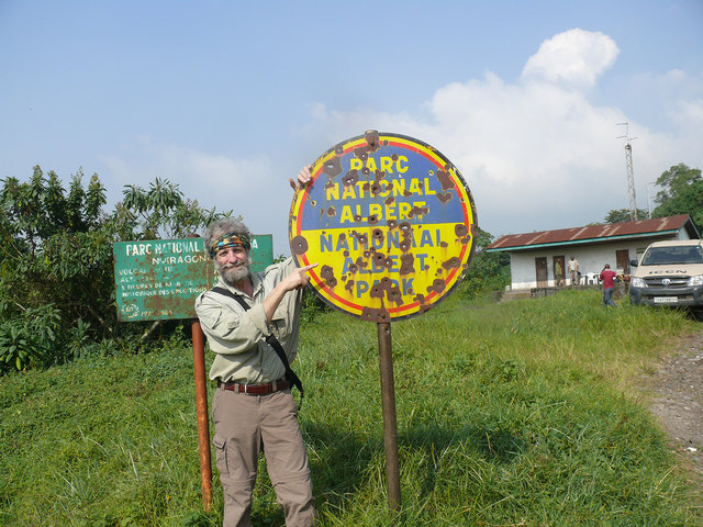 Albert Holzner, Krankenpfleger im Krankenhaus Hallein, im Albert-Nationalpark. | Foto: Privat