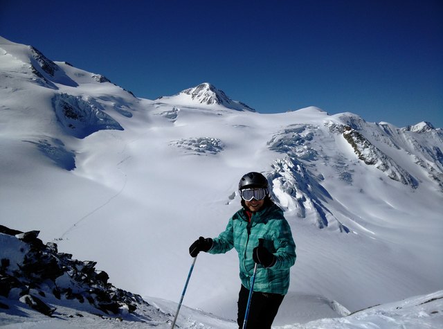 Traumhafter Blick zur Wildspitze am wunderschönen Pitztaler Gletscher