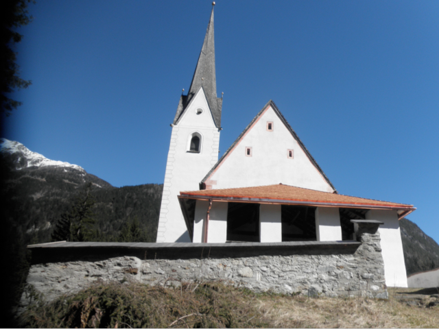 Die Wallfahrtskirche zu den Heiligen Chrysanth und Daria liegt in Nörsach (Nikolsdorf). | Foto: Hermann Huber