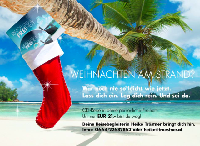 Weihnachten am Strand - war noch nie so leicht wie jetzt
