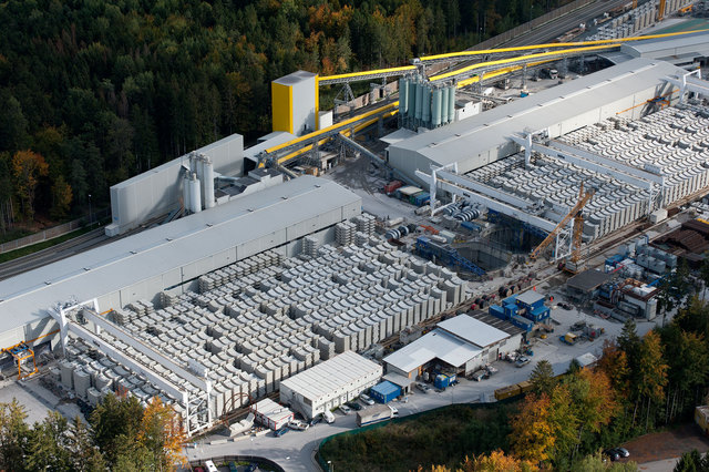 Blick auf die Koralmtunnelbaustelle auf steirischer Seite | Foto: ÖBB/Steiner