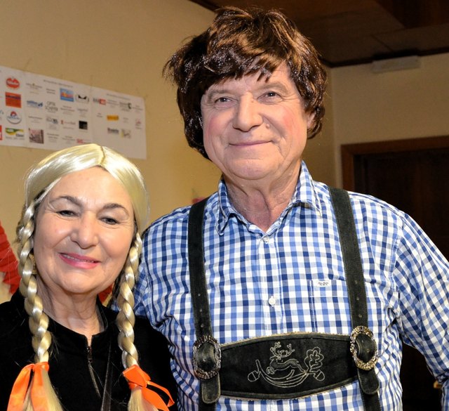 Als Hänsel und Gretel erschienen Margit und Peter Gradnitzer aus St. Peter