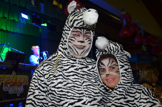 Zebras unter sich: Gerhard Pirih mit Bärbel Gasser