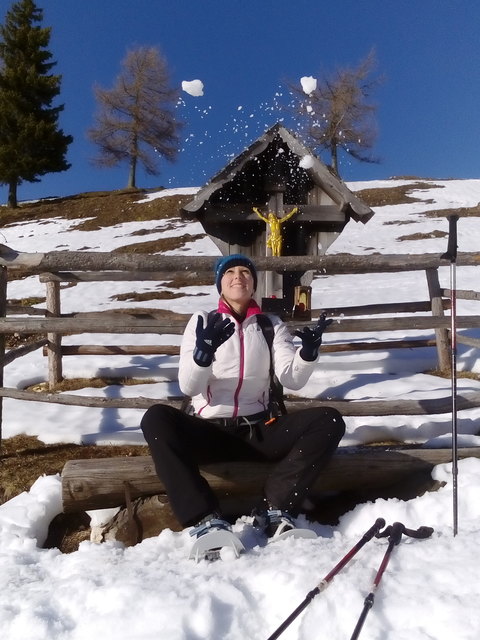 ...und er liess es schneien...