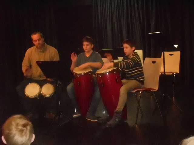 Die Musikschüler überzeugten das Publikum bei "Come Together" in Scheibbs.