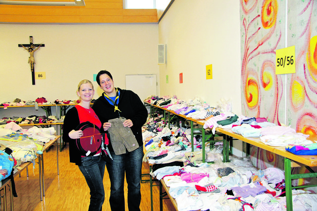 Die Pfadfindergruppe Rohrbach-Berg veranstaltet den Kinderwarenbasar. Pro Artikel werden 12 Cent Annahmegebühr eingehoben. | Foto: Foto: privat
