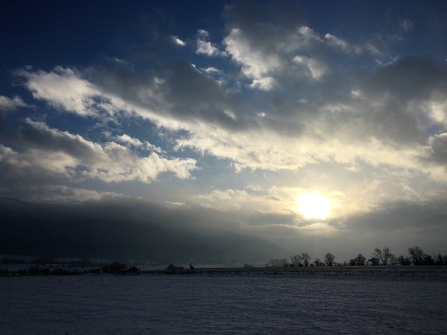 Der Tag neigt sich dem Ende zu aus dem Lungau