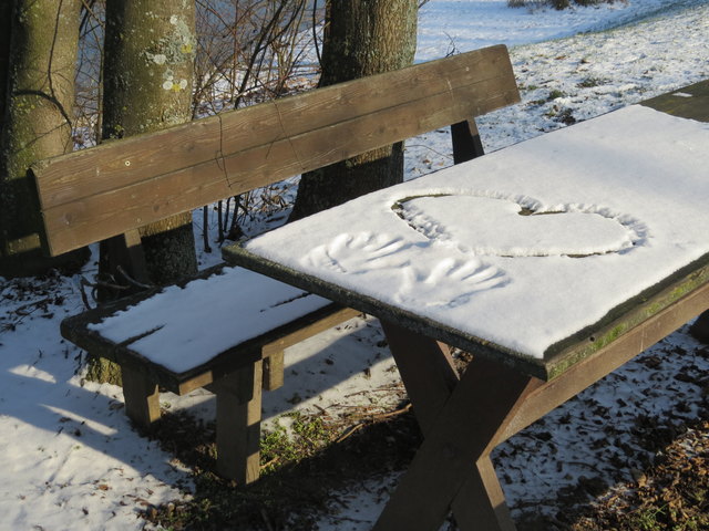 "coole Hand mit  Herz"