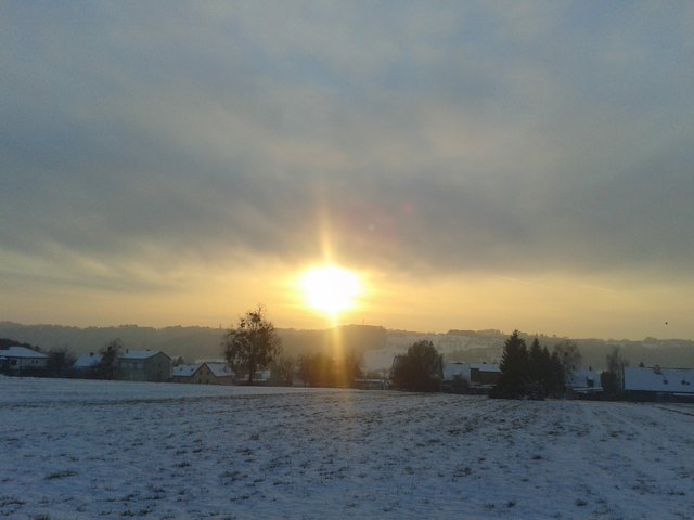 sonnenuntergang in Stegersbach