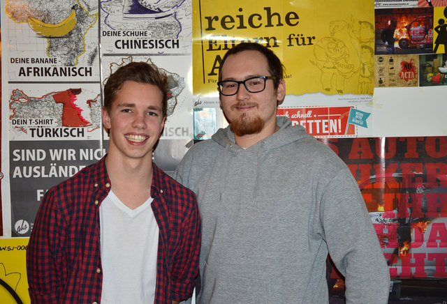 Von links: Mario Pilgerstorfer, Alexander Schwab.