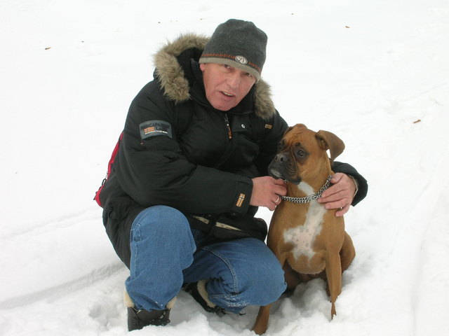 Mein lieber Mann Herbert und unsere kleine Prinzessin, Boxerweibi Bella-Lilli