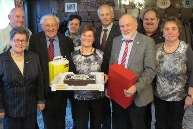 Die glücklichen Gewinner freuten sich auf die Preise