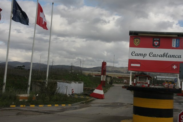 Camp Casablanca im Kosovo