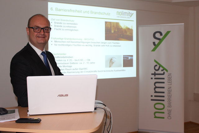 Brandschutz - Menschen mit Beeinträchtigungen brauchen länger zum Flüchten. Rauchmelder oder technische Auslösehilfen helfen Brände sehr früh zu erkennen, Alarm zu schlagen und rechtzeitig zu flüchten.
