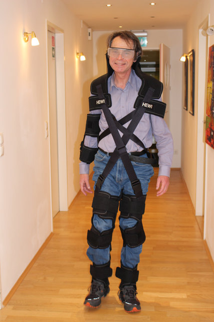 Auch dieser Gast konnte erfahren, welche körperlichen Veränderungen das Älterwerden mit sich bringen kann