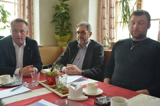 Andreas Ehrenstrasser, Georg Juffinger und Martin Radinger (v.l.).