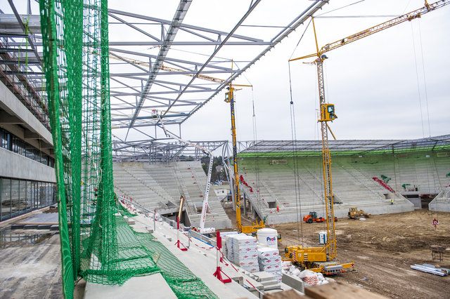 Blick vob der zweiten Business-Ebene im VIP-Sektor. | Foto: Andreas Edler