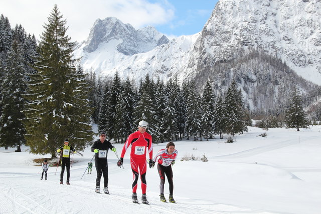 Am Sonntag, 28. Februar 2016 treffen sich Hobbylangläufer und Profis zu einem der schönsten Volkslangläufe Österreichs – dem Achensee 3-Täler-Lauf. Die Loipen in das Gern-, Falzthurn- und Tristenautal in Pertisau sind bestens präpariert und garantieren ei | Foto: Foto: Achensee Tourismus