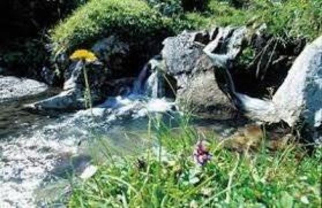 kristallklares Wasser - Kraftquelle des Lebens