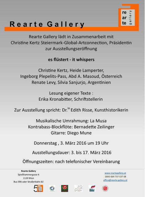 es flüstert - it whispers - Rearte Gallery