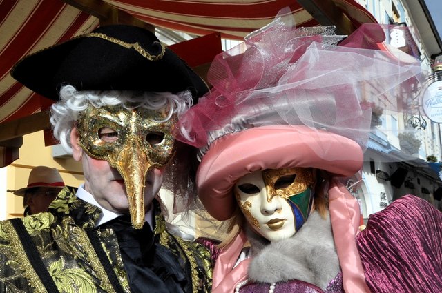 Venedig war heuer Trumpf, so auch bei "Casanova" Wilfried Pirker und Elfie Korb