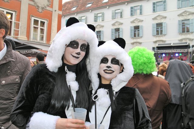 Fasching, Graz, Bermudadreieck