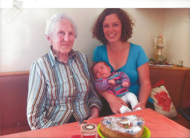 Anna Zisser feierte ihren 85. Geburtstag mit ihrer Familie