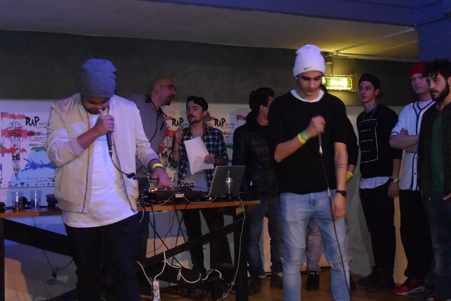 Viele Nachwuchsrapper kamen aus Innsbruck: Mozezz und Ramzezz belegten mit ihrer Einlage Platz 4. | Foto: privat