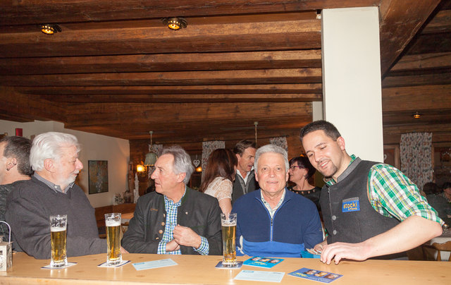 v.l. Bgm. Mag. Robert Denifl, TVB-Obmann Sepp Rettenbacher, Kulturausschussobmann Mag. Josef Hammer, Florian Stockhammer