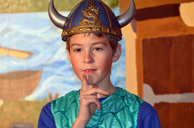 Wickie hat in der Not immer eine rettende Idee. | Foto: Kinderbühne Naarn