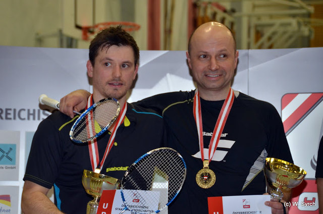 Jürgen Koch und Peter Zauner verteidigten ihren Staatsmeistertitel. | Foto: W.Syrch