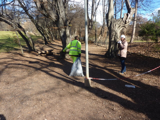 Fleißige Müllabfuhr....