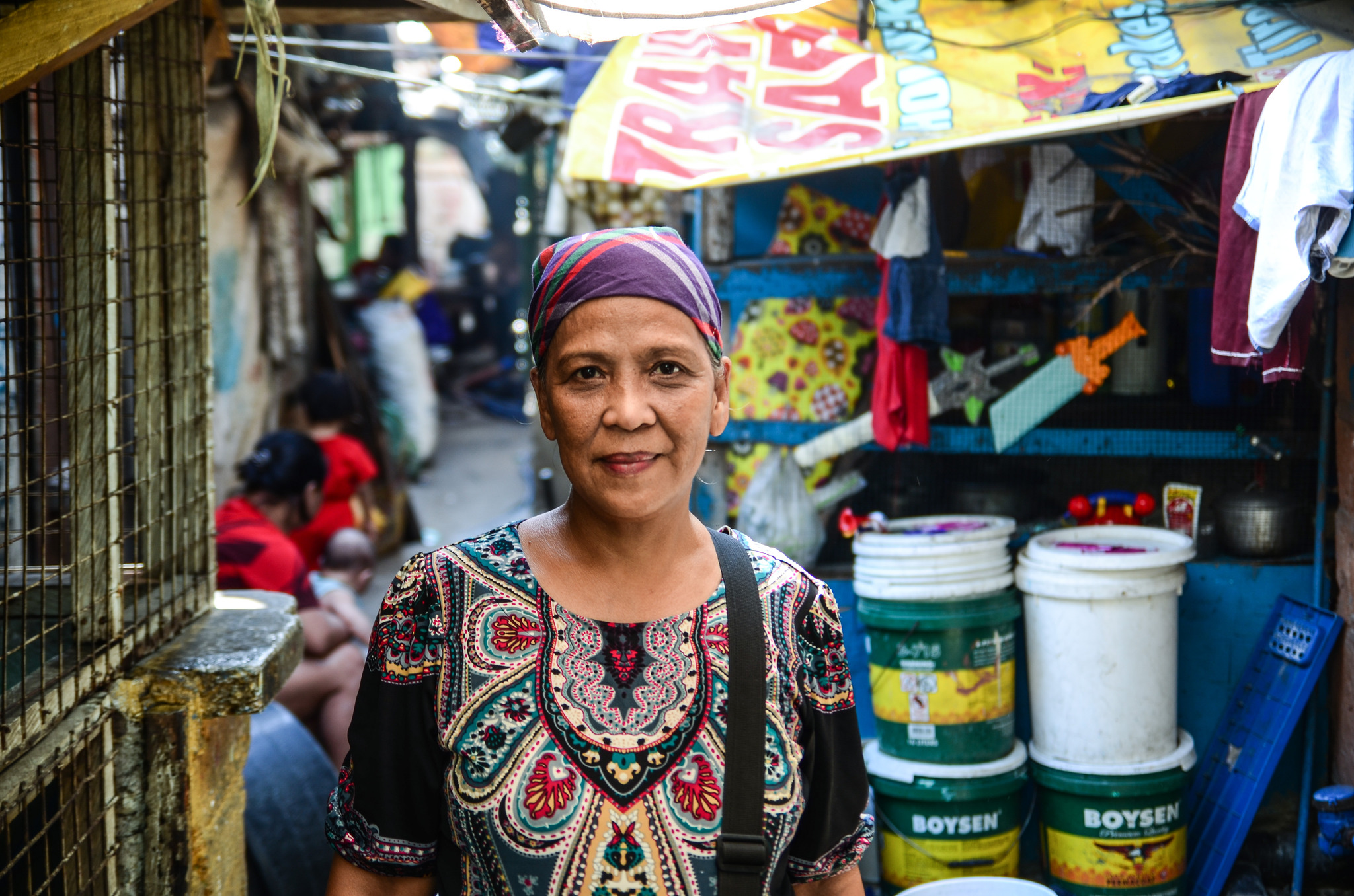 Suppenessen für die Frauen auf den Philippinen - Freistadt